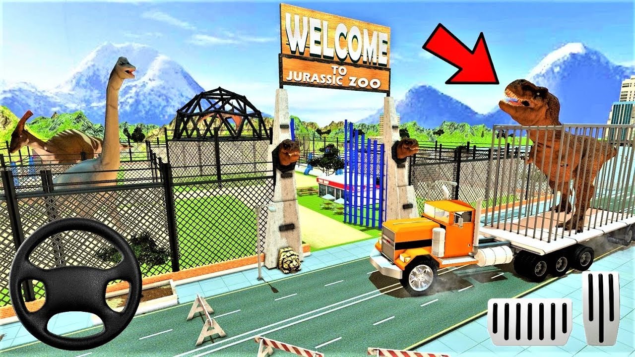 Jurassic Animal Transport Simulator - By Sablo games / Android & iOS Gameplay - HD #2