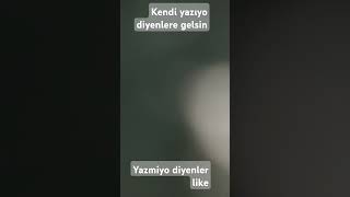 Kendisi Yazıyo Diyen Lere