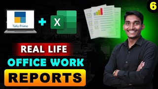 Real Life office Reports in Tally Prime and Excel