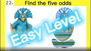 Try your bain. Dino. Easy level. screenshot 2