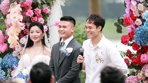 Full HD | Văn Toàn Làm Phù Rể Nói Những Lời Rất Hay Trong Đám Cưới Quang Hải & Chu Thanh Huyền