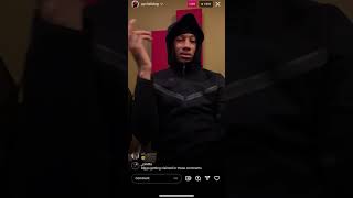 Digga D speaks on Fredo & Russ Millions via Instagram Live