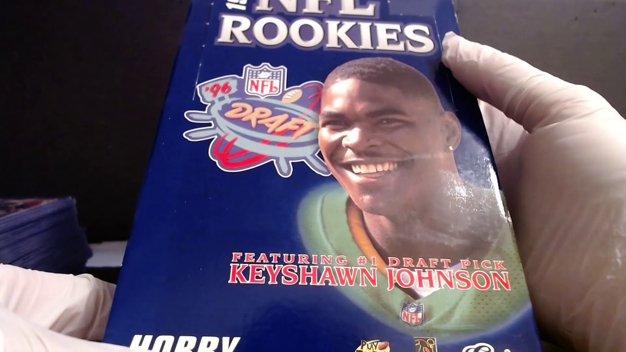 1996 classic nfl rookies hobby box opening - YouTube