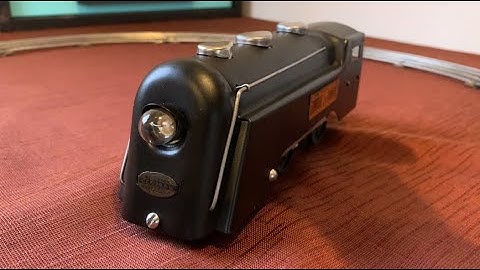 Prewar MARX Commodore Vanderbilt Locomotive - Restored - eBay Listing March 2022