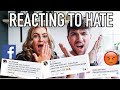 REACTING TO HATE ON OUR VIRAL VIDEO...I LOOK LIKE GEORGE MICHAEL?