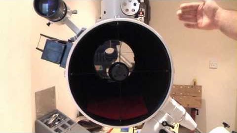 Newtonian Collimation Part 6