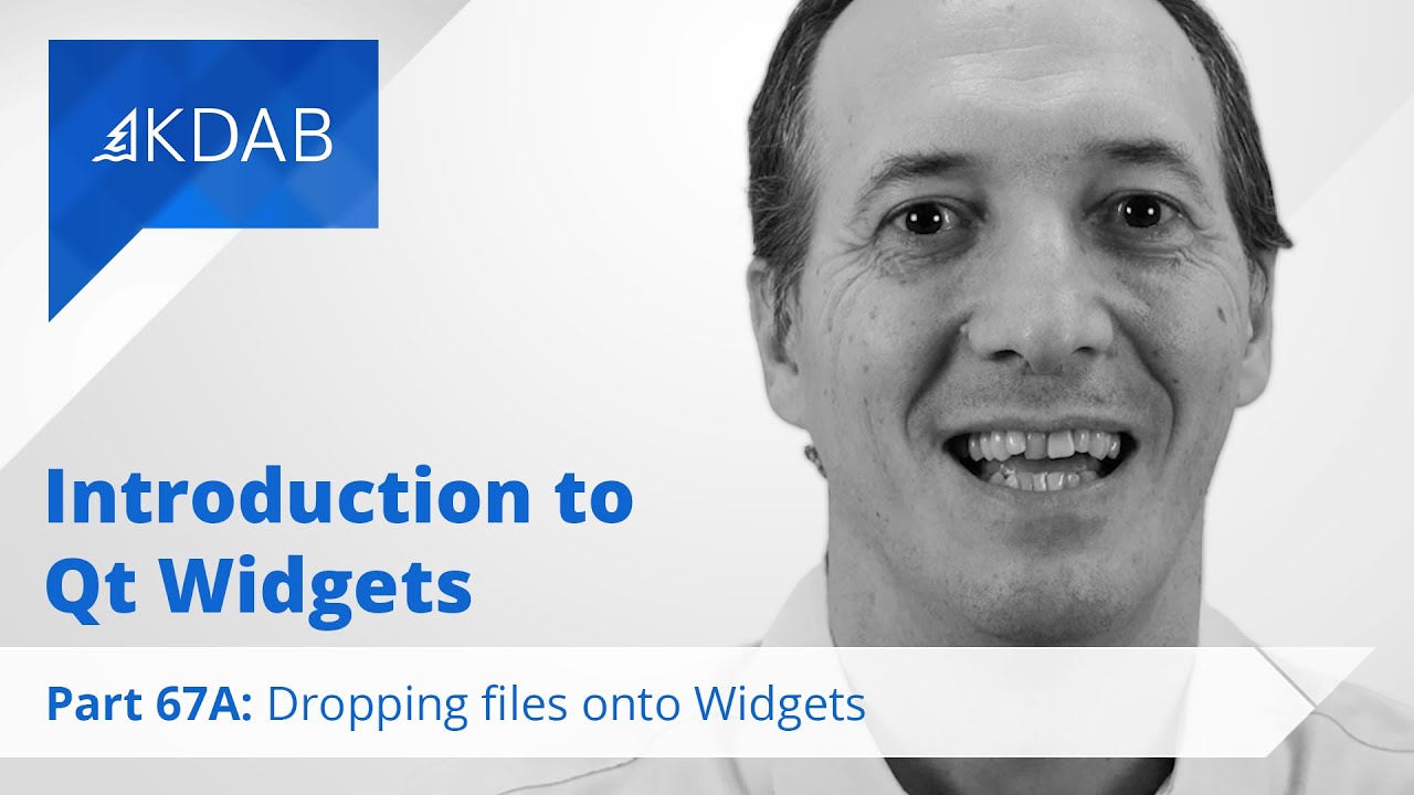 Introduction to Qt Widgets (Part 67A) - Dropping Files onto Widgets ...