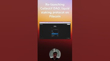 Collectif DAO, liquid staking protocol bringing capital efficient storage and mining to Filecoin