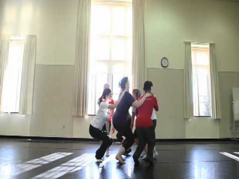 University of Richmond dance rehearsal for "Pins &...