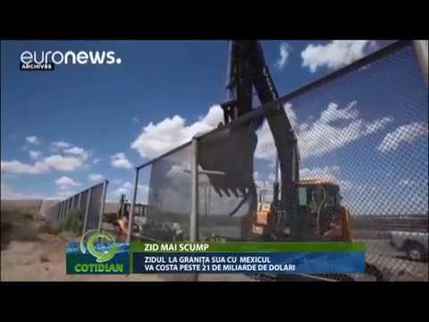 Video: Stele Mexicane împotriva Zidului Lui Trump