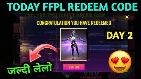 FREE FIRE TODAY REDEEM CODE | FREE FIRE PRO LEAGUE REDEEM CODE |  #Todayredeemcode #redeemcode #ff