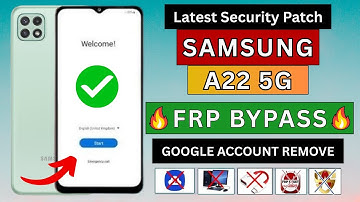 Samsung A22 5G SM-A226B Android 13 FRP Bypass Latest Security Patch