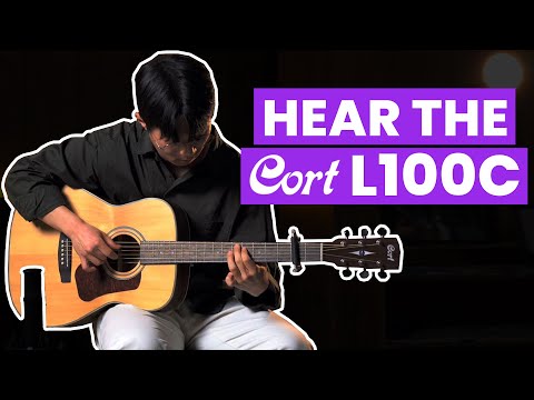 Hear The Cort L100C Acoustic Guitar