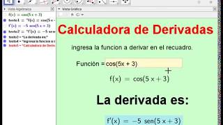 La derivada con Geogebra screenshot 5