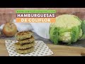 HAMBURGUESAS DE COLIFLOR | Tortitas de coliflor | Receta saludable de coliflor