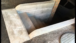 Как залить крепкие качественные ровные ступеньки, опалубка для заливки бетона крыльцо в подземелье