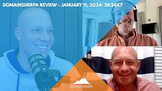 Domain Buyer Types, Bitcoin ETFs, & 2024 Outlook | DomainSherpa Podcast | January 11, 2024