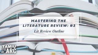 Lit Review Outline