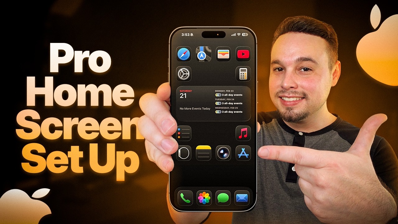 iPhone Home Screen Transformation | Dark Aesthetic Customization Tutorial