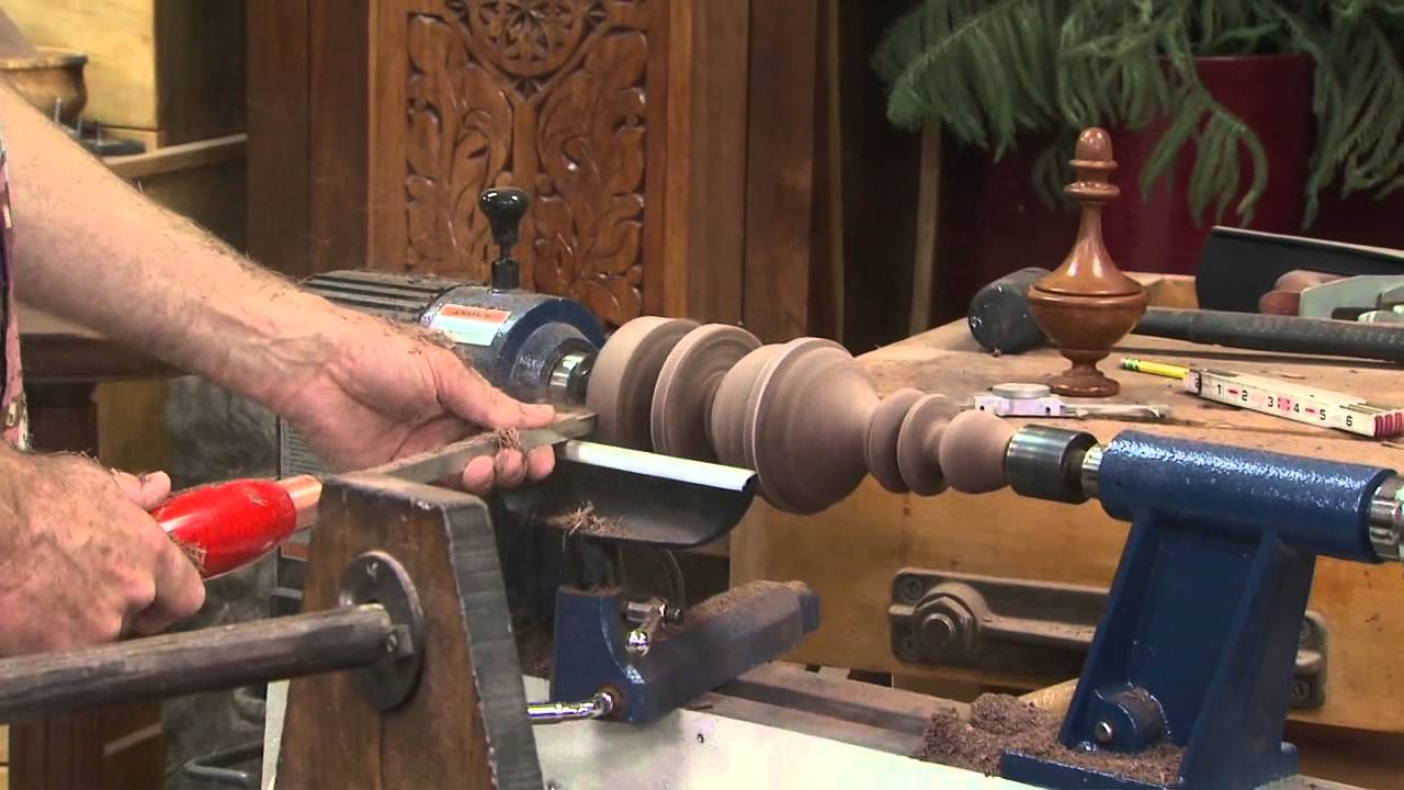 The American Season 22  Extra Turning a Finial YouTube