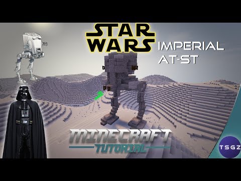 Comment construire une Star Wars Imperial AT-ST dans Minecraft