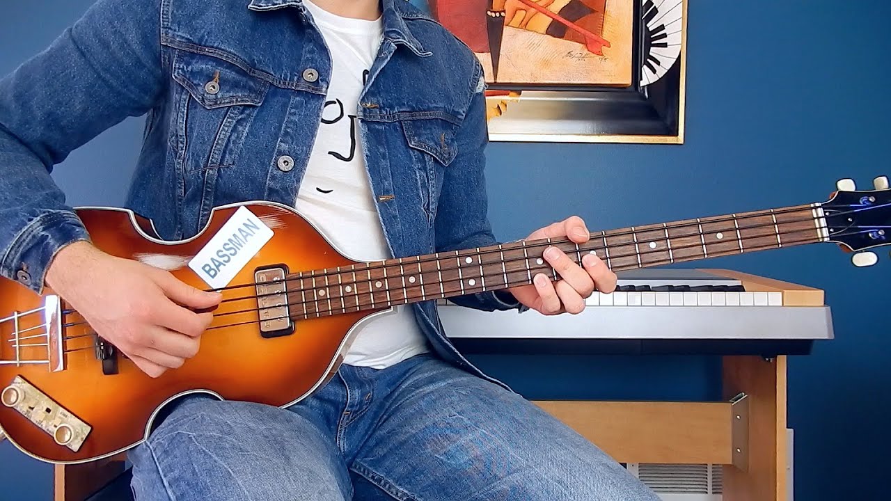 The Beatles - I Want You (She's So Heavy) - Bass Cover