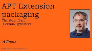 APT Extension Packaging