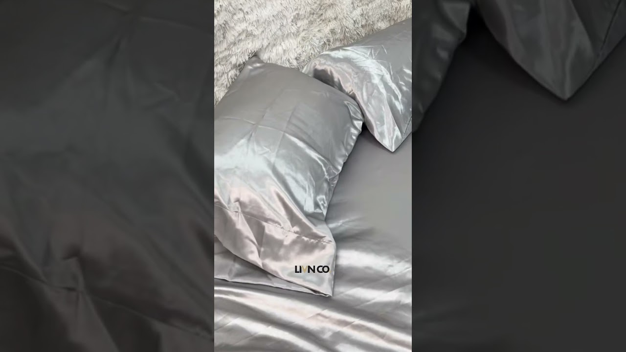 Transform Your Bedroom with Luxurious Satin Sheets! 