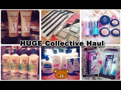 ★ MASSIVE Drugstore Haul: Makeup, Hair and Face Care ☆