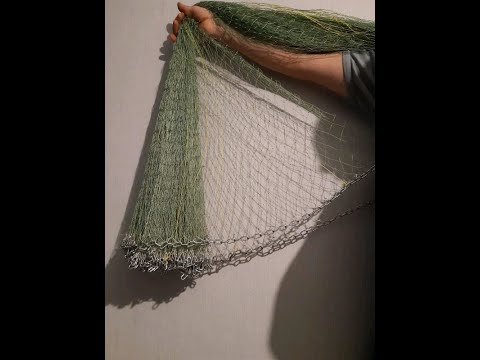 подвязка карманов кастинговая сеть/სასროლი ბადე ჯიბეების აკეცვა #თევზაობა