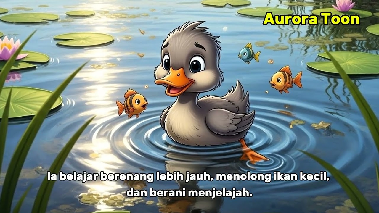 Bebek Jelek yang Menemukan Percaya Diri || Aurora Toon