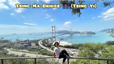 Tsing Ma Bridge 🌉 青馬大橋 (Tsing Yi) #hongkongvlog #hongkonghike #tsingyi