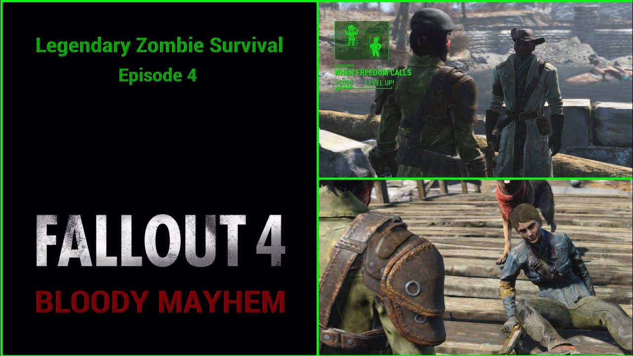 Fallout 4 - Setup Sanctuary for Sturges (Bloody Mayhem Ep4)