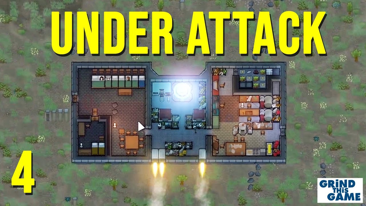 We Let The Mechanoids Attack #4 - Rimworld Odyssey