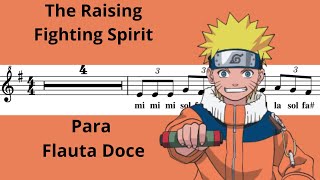 The Raising Fighting Spirit Para Flauta Doce - Partitura Com Notas