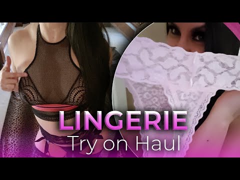 Lingerie try on haul | Thong Try on | Suzy w