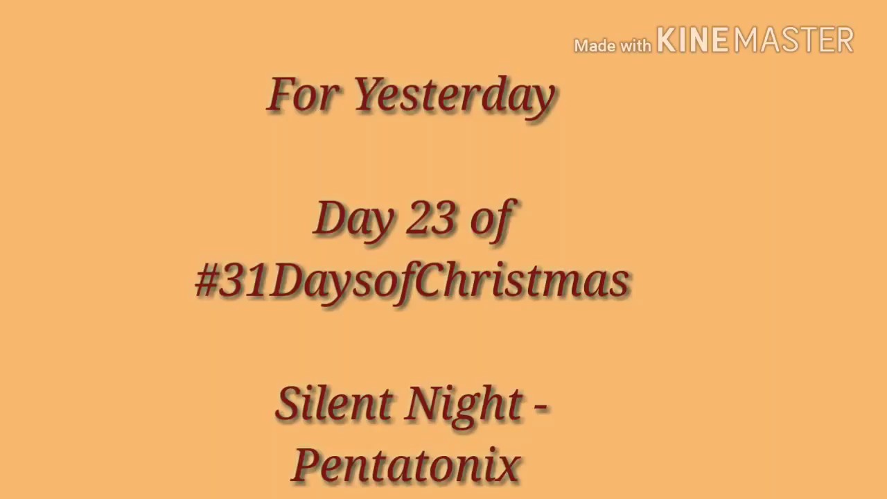 Silent Night Pentatonix ASL YouTube