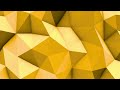 Golden polygonal geometric pattern with abstract shapes