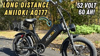 Aniioki AQ177 Ebike Offers Insane Range for Commuting or Delivery Work