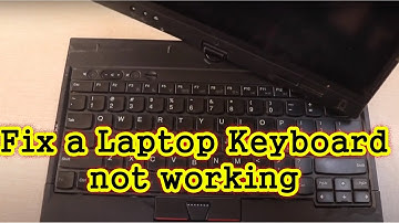 How to fix a Laptop keyboard not working in Windows 10 Lenovo x230 Do it like a Pro Easy Science NTU