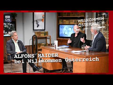 Alfons Haider as a guest on "Willkommen Österreich" with Stermann and Grissemann