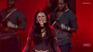 Shruti Haasan bouncy boobs #globetrotter event in heydrabad #varanasimovie