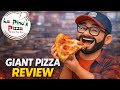 LAPINOZ 45.7 CM GIANT EXOTIC PIZZA REVIEW | ADD CHICKEN SALAMI ₹145 | TOTAL COST ₹945