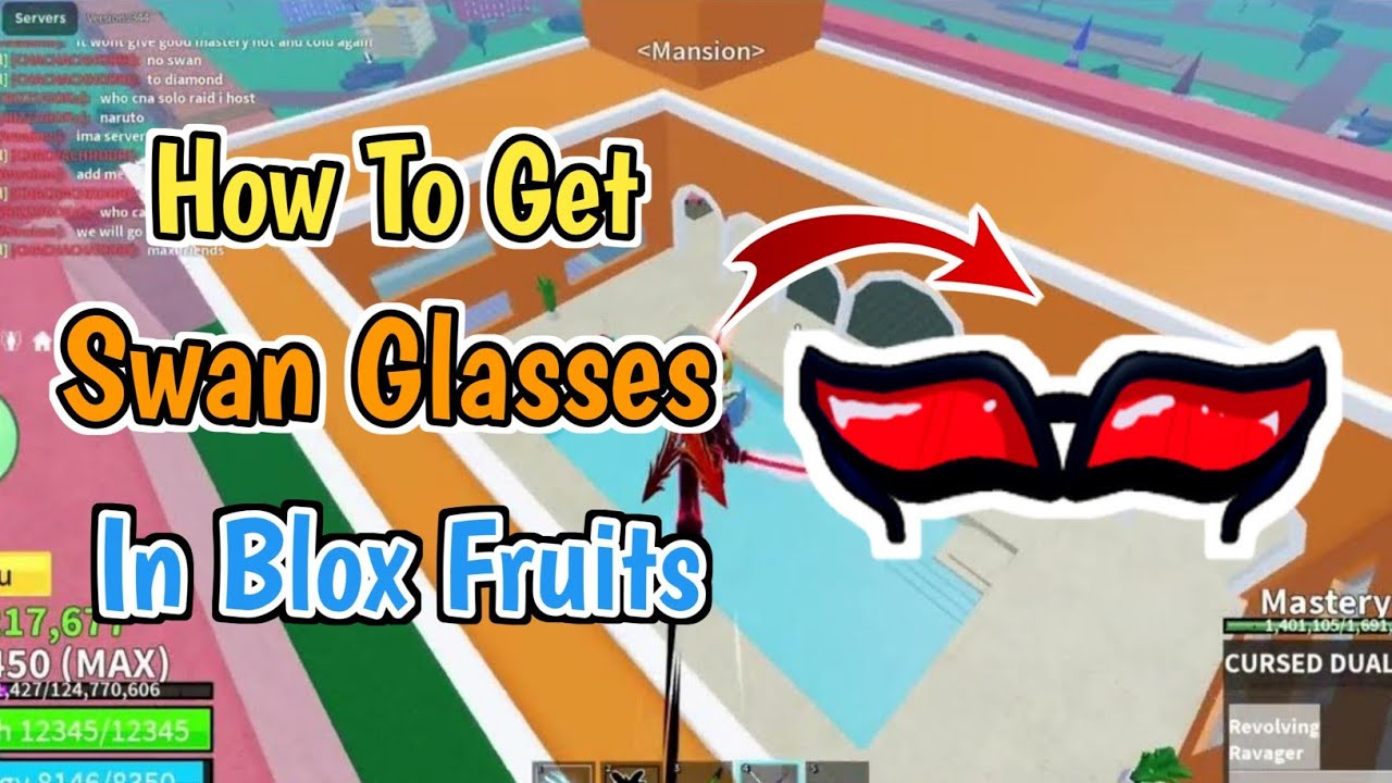 Grinding Legendary Swan Glasses for 24hours, Bloxfruits