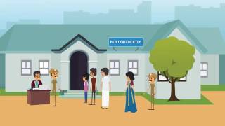 Queue management in polling station