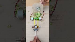 In March, Small Cutting Machines Were Run By Generator With 12 Watt Power Dc Motor