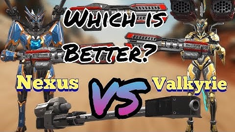 Nexus or Valkyrie, Which is the Real Contendor? Mech Wars Gameplay