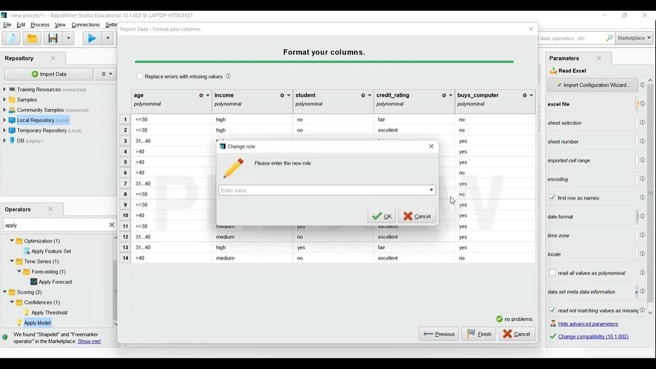 latihan metode decision tree dengan dataset buys computer menggunakan ...