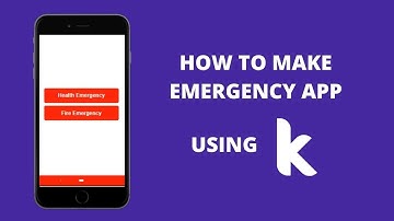 #1 Tutorial |HOW TO MAKE A EMERGENCY APP USING KODULAR | SMS PRODUCTION
