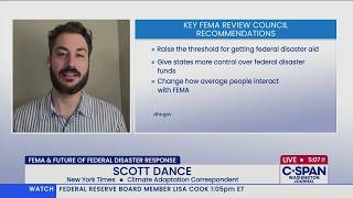 FEMA Reforms and Federal Disaster Response
